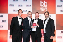 BB-Award-winning-team-for-Project-of-the-Year, with Lord Taylor (right)
