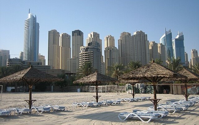 View of Dubai UAE