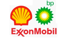 Logo - BP, Shell. ExxonMobil