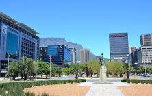 ABSA Centre and Table Mountain, Cape Town